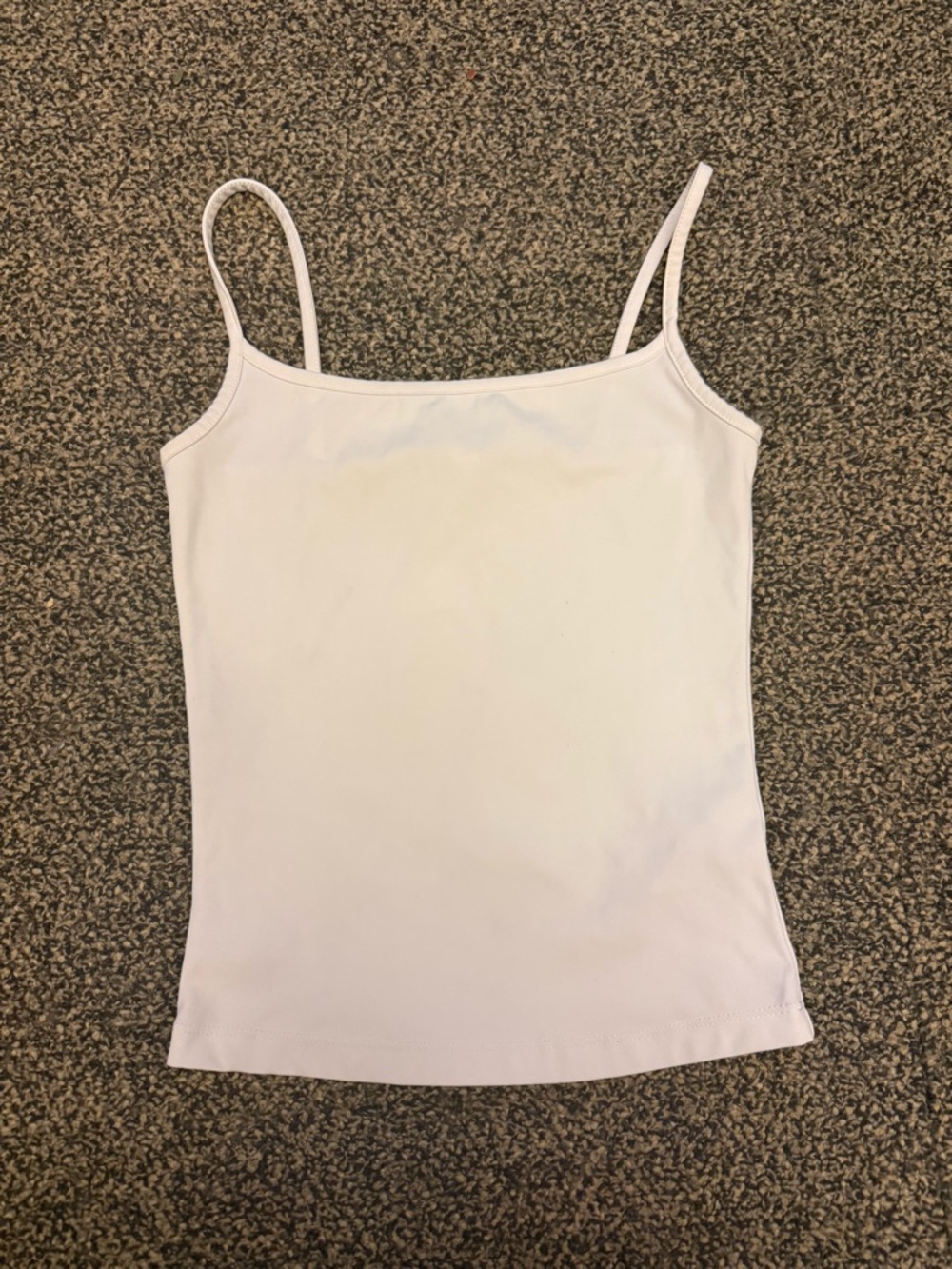 SOLD garage white sleek scoop cami top